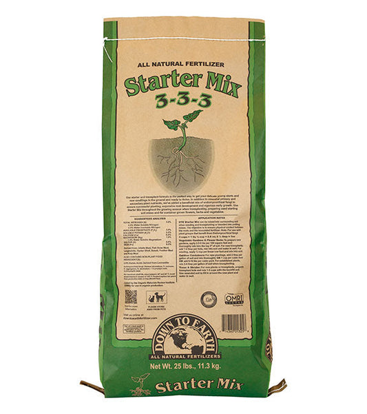Down to Earth™ Starter Mix 3-3-3 OMRI Listed® (1lb)