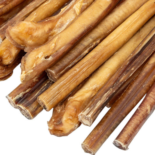 12" Jumbo Beef Bully Sticks for Dogs, 25-Count