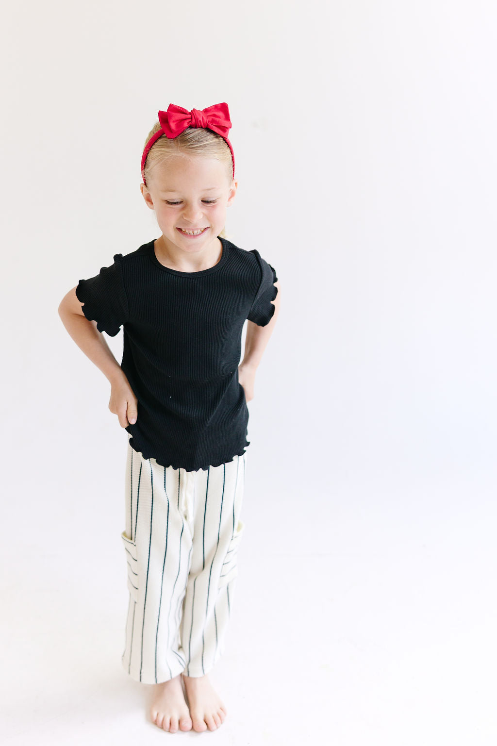 Purple Solid Bow Headband