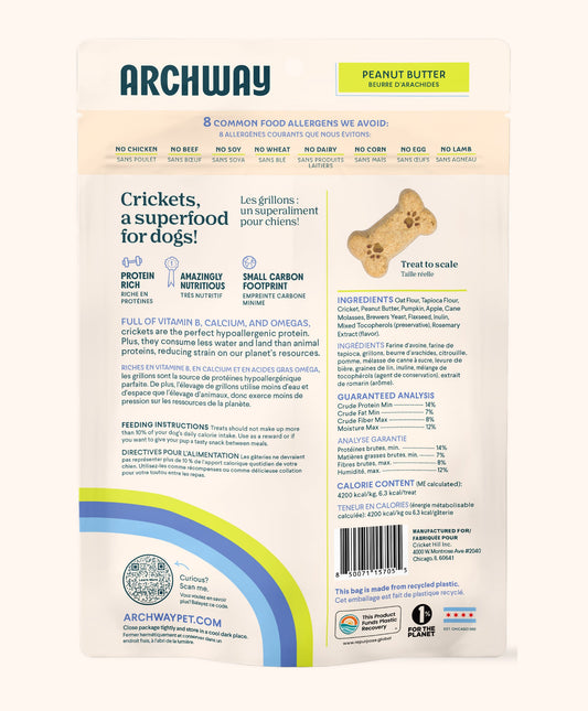 Peanut Butter Cricket Better Biscuit