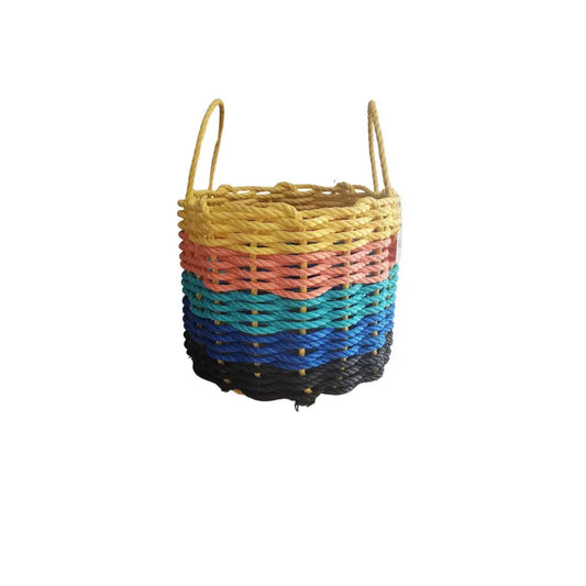 Sunset Inspired Rope Basket
