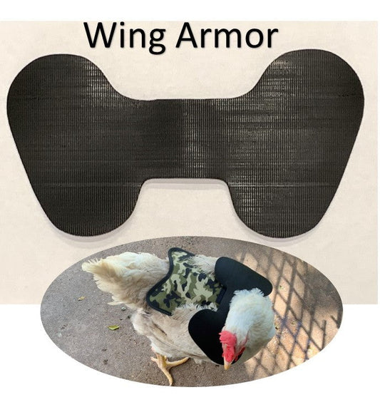 Hen Saver Chicken Saddle for Hens with Shoulder Protectors (Made in USA Hen Apron)