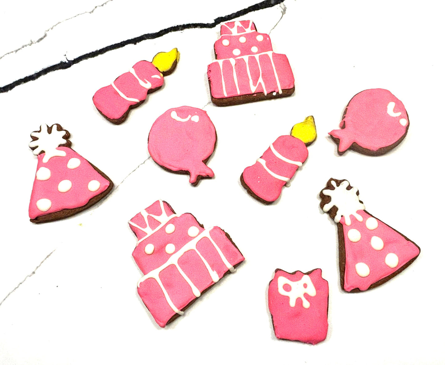 Birthday Girl Organic Dog Cookies