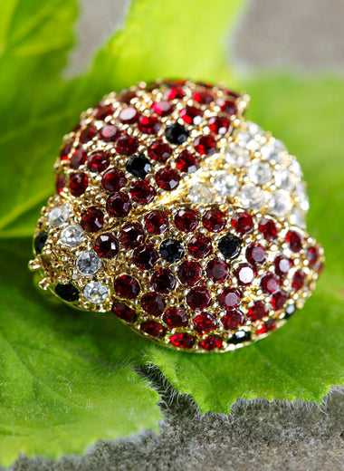 Monet Vintage Monet Ladybug Brooch