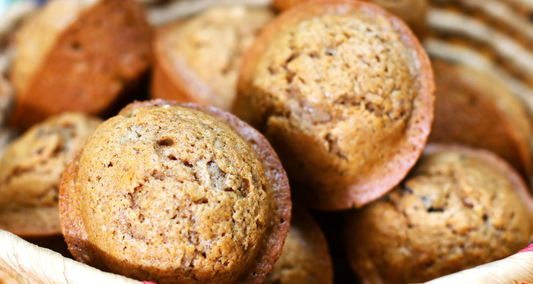 Organic Sweet Potato Mini Muffins for Dogs | Human-Grade & Soft-Baked