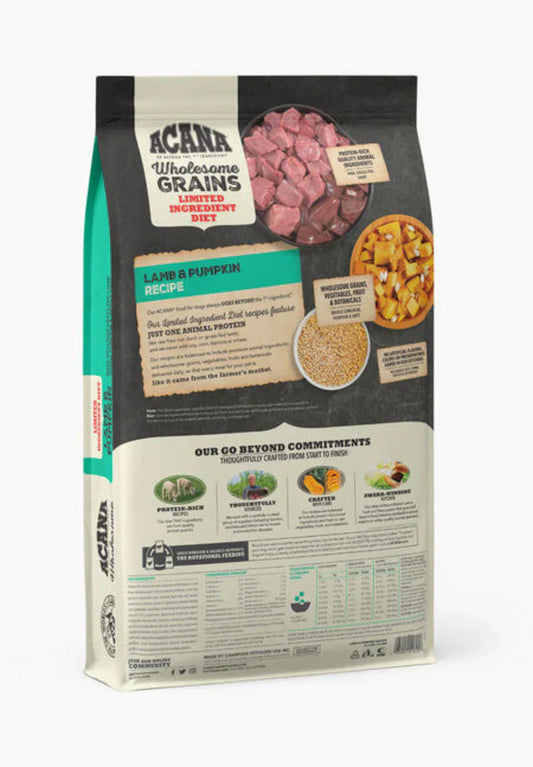 Acana Dog LID Lamb & Pumpkin 22.5#