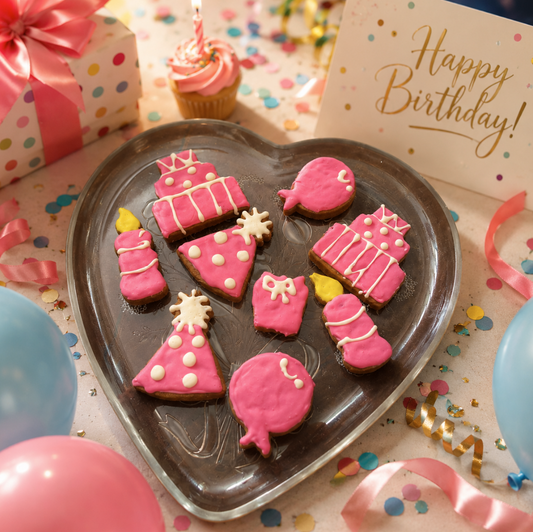 Birthday Girl Organic Dog Cookie Box