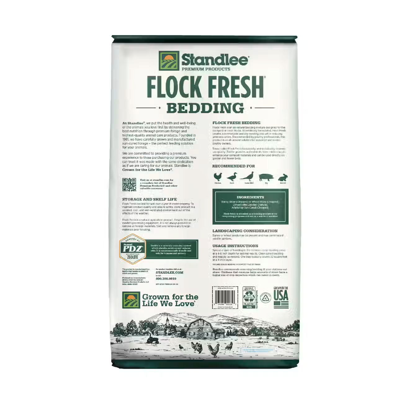 Standlee Flock Fresh Bedding 25#