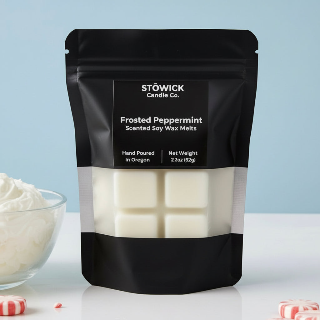 Frosted Peppermint Wax Melts