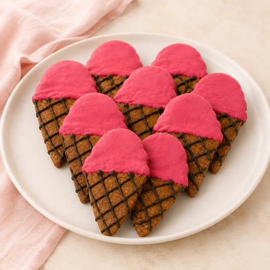 Ice Cream Organic Dog Cookies