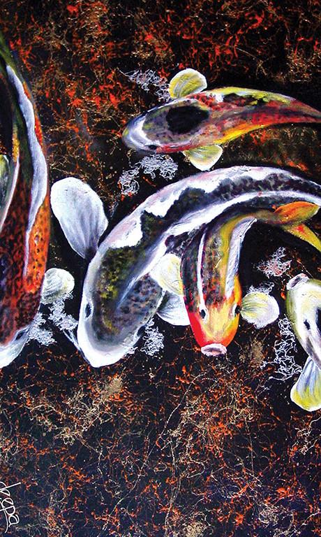 Deepa's Hawaii Underwater Images as Wall Hangings