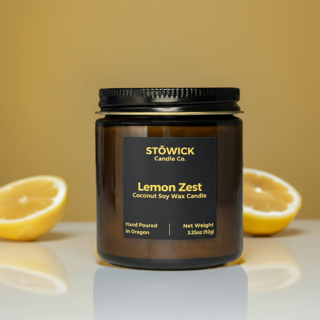 Lemon Zest Mini Candle