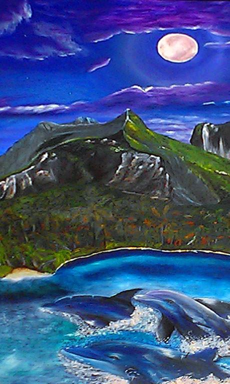 Deepa's Hawaii Landscape Images as Wall Hangings