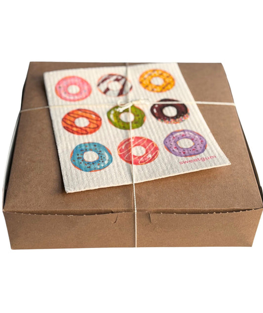 Nine Donuts Swedish dishcloth | Multi-color