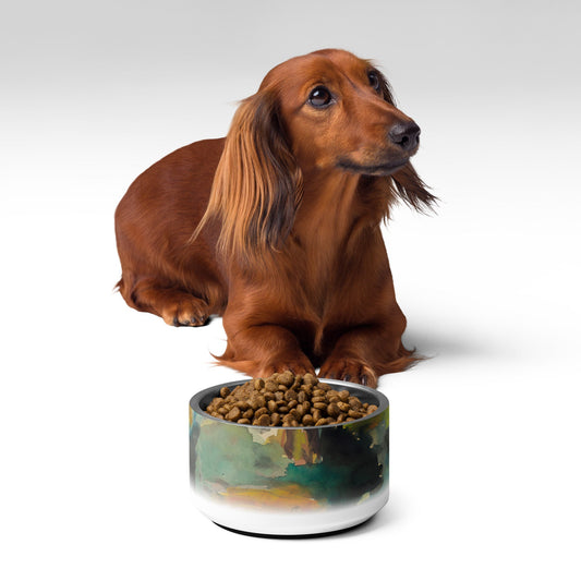 Sebastian & Clementine By The River Pet Bowl
