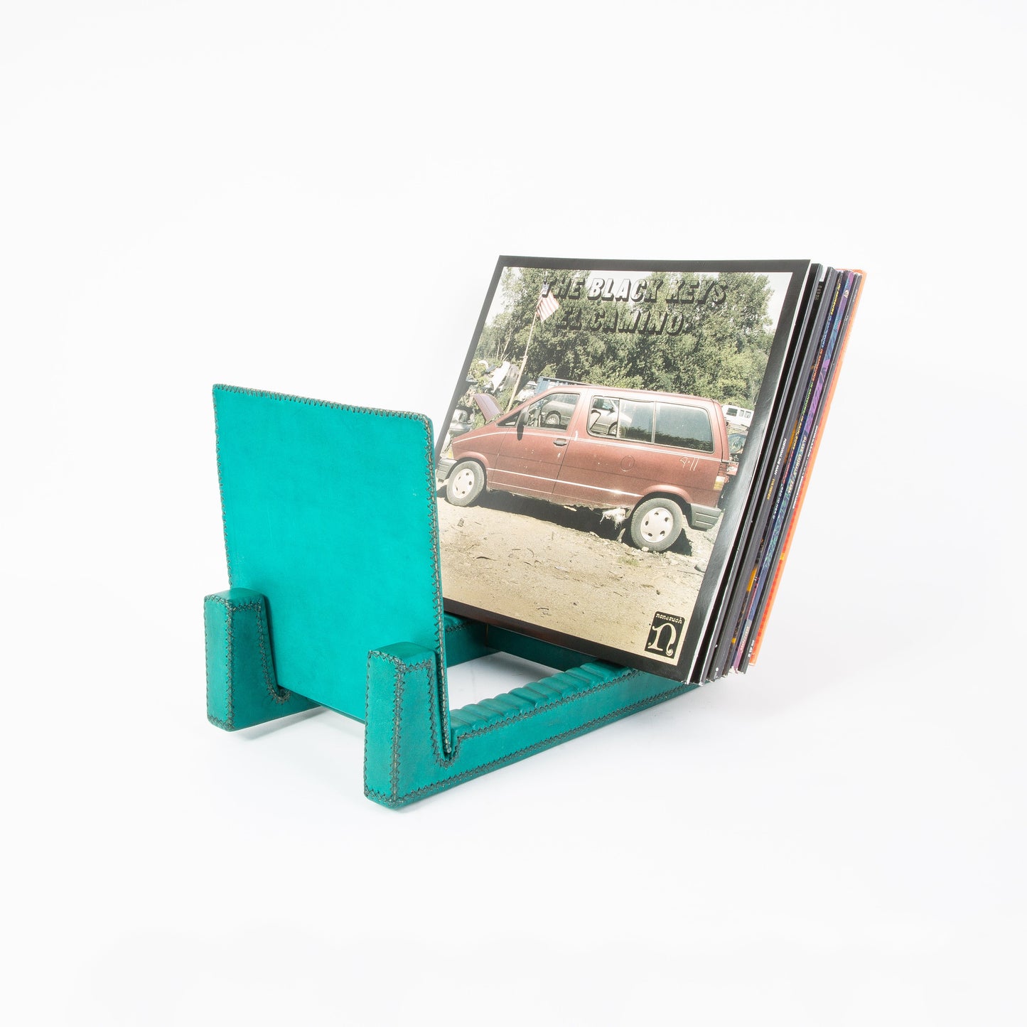 Disco | Leather Record Stand