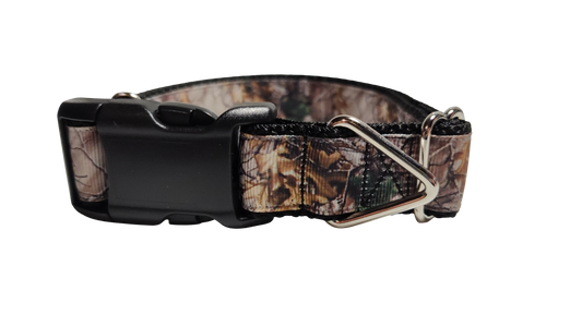 Woods Camouflage Nylon Dog Collar