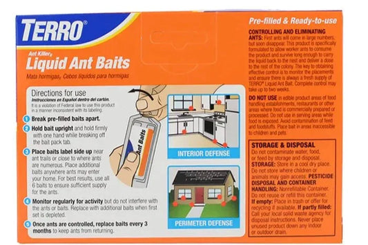Terro Liquid Ant Bait T300 - 6-pack