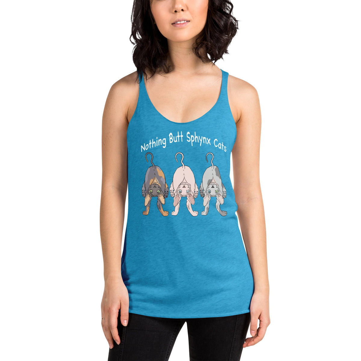 "NOTHING BUTT SPHYNX CATS" TANK