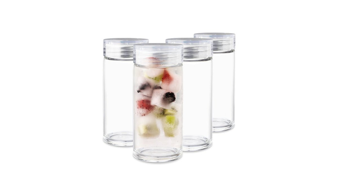 Skinny Series Glass Bottles with Crystal Clear Lids Review
