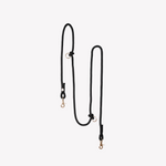 'Black' - Hands Free Braided Leash