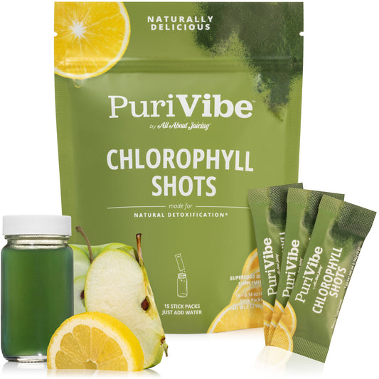 PuriVibe Chlorophyll & Lemon Juice Shots