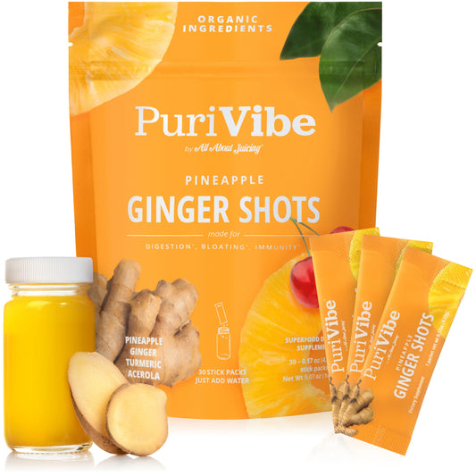 PuriVibe Pineapple Ginger Shots