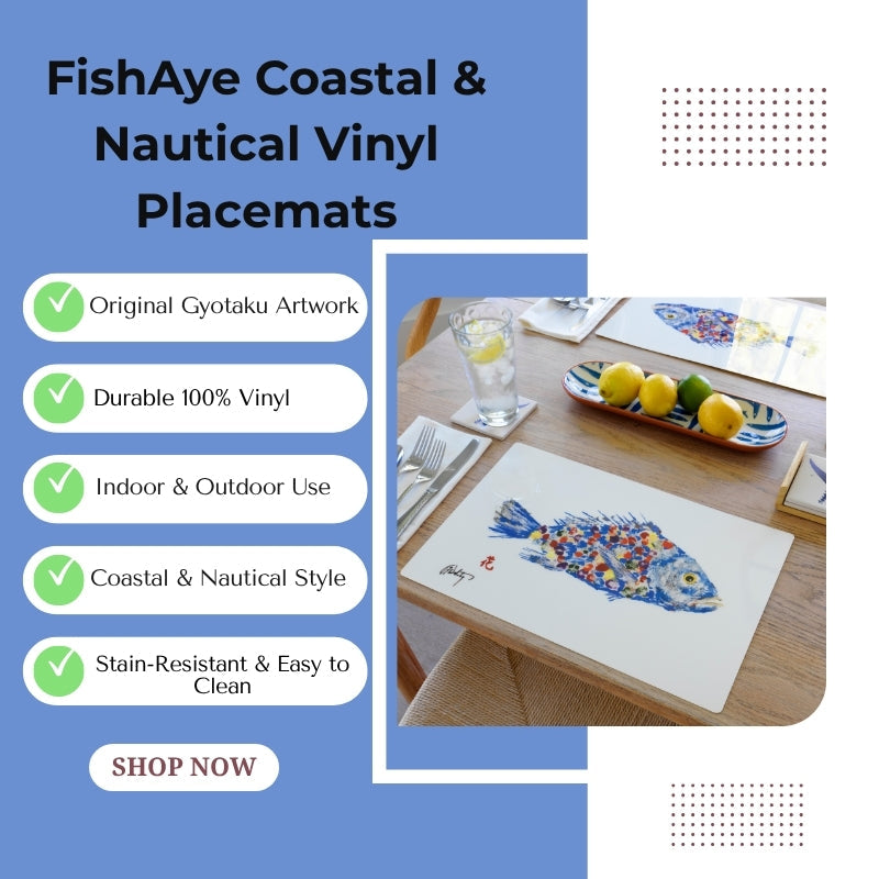 Red Lobster Placemat Bundle of 10 | Coastal Table Decor Set