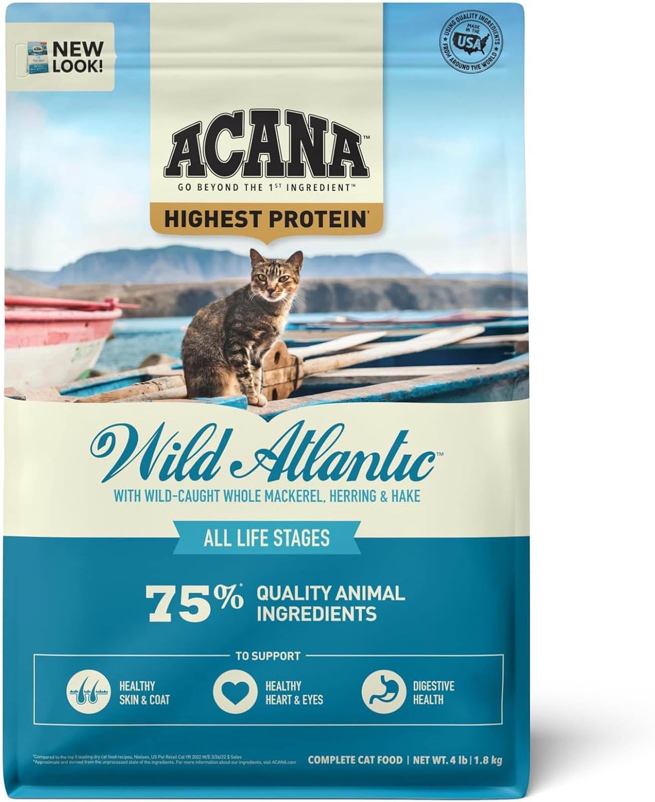 Acana Highest Protein, Wild Atlantic Dry Cat Food