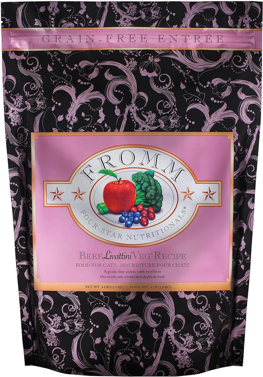 Fromm 4 Star Cat Beef Veg Livattini