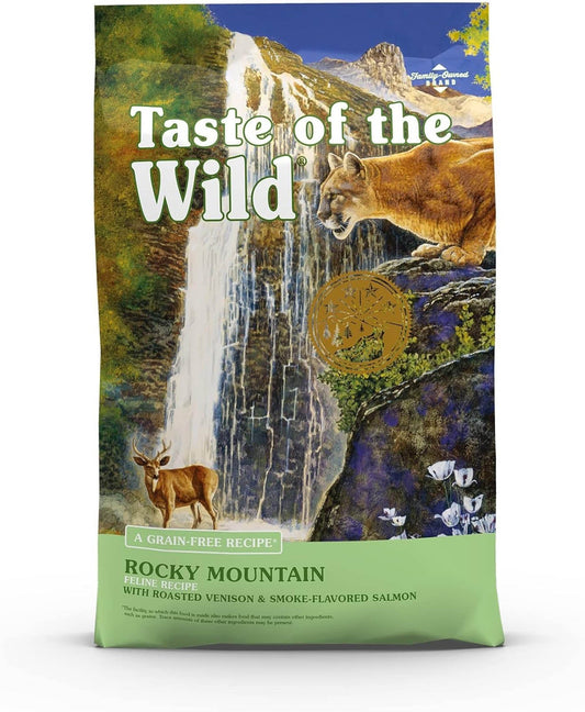 Taste of the Wild Rocky Mountain Feline Recipe with Roasted Venison & Smoke-Flavored Salmon