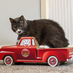 Turbo® by Coastal Truck Cat Scratcher, Red, 21"L x 6.25"H x 8"W