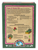 Down to Earth™ Rose & Flower Mix 4-8-4  OMRI Listed® (5lb)