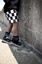 Checker | bamboo biker short