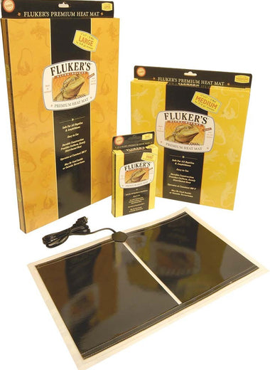 Fluker's Ultra-Deluxe Premium Heat Mat for Reptiles 1ea/11In X 17 in, LG