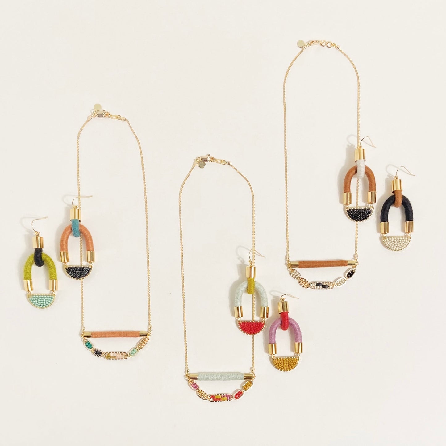 Simpatico Earrings in Neutral Tones
