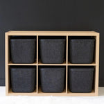 The Sculpted Bin - Original with Lid | Set of 3