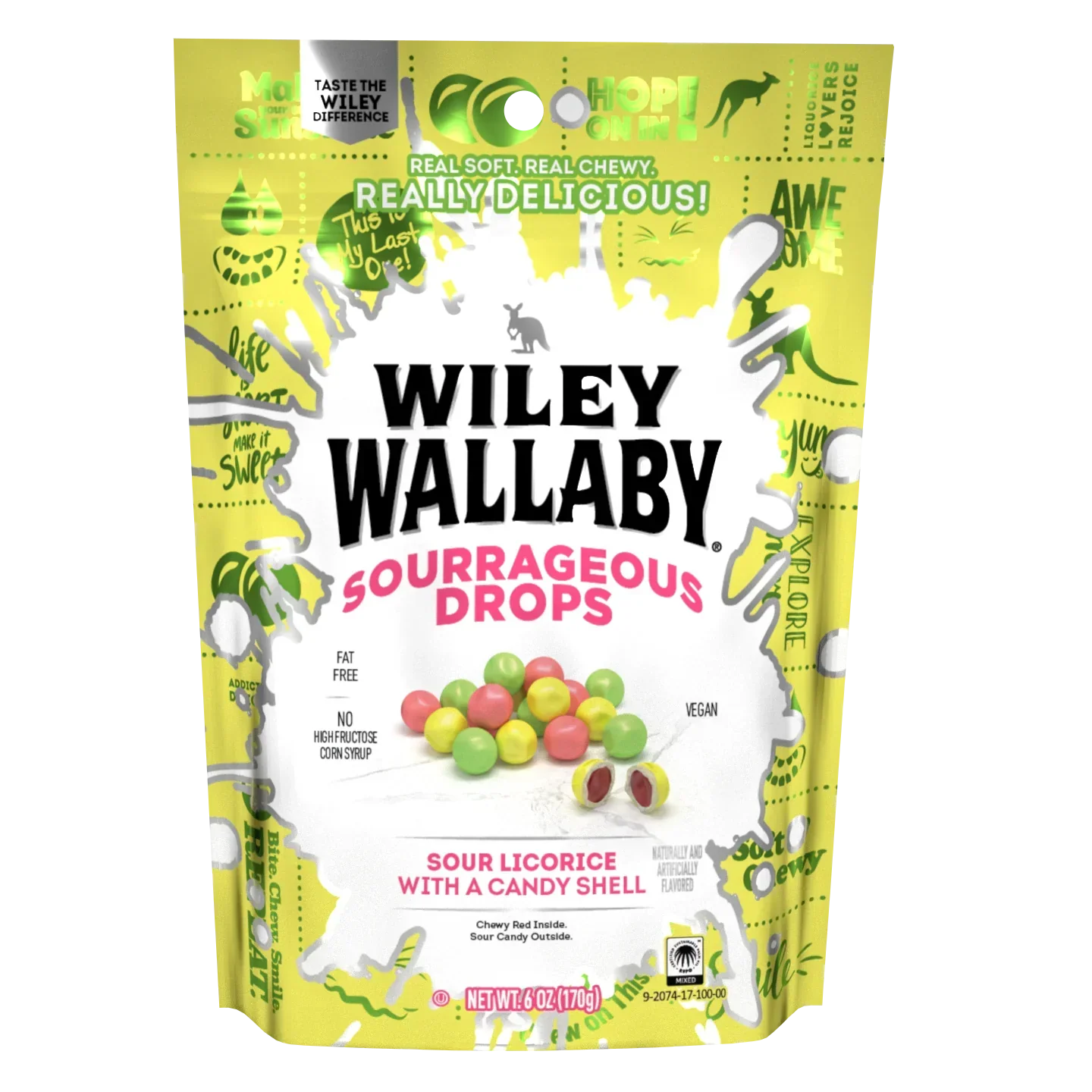 Wiley Wallaby Sourrageous Drop 6oz