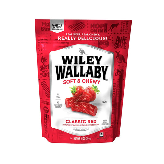 Wiley Wallaby Licorice Classic Red 10oz