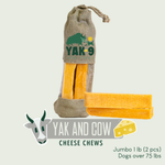 Yak and Cow Cheese Chews for Dogs
