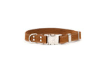 Quick-Release Style Leather Collar and Leash Set