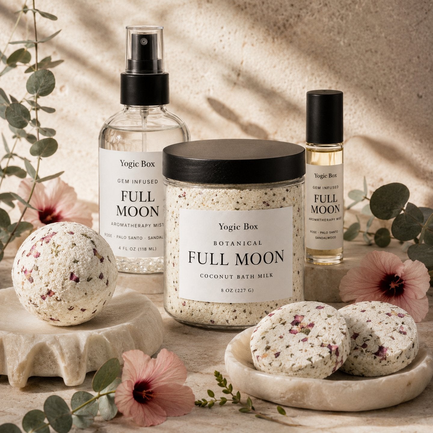 Gem Infused Full Moon Aromatherapy Mist | Room Spray
