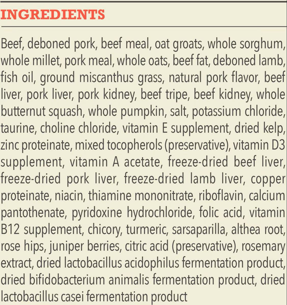 Acana Dog Wholesome Grains Red Meat