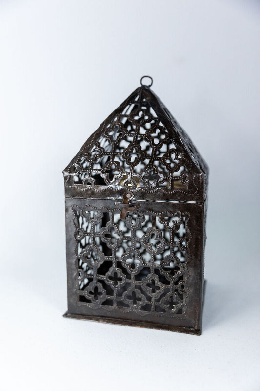 Recycled Metal Lantern