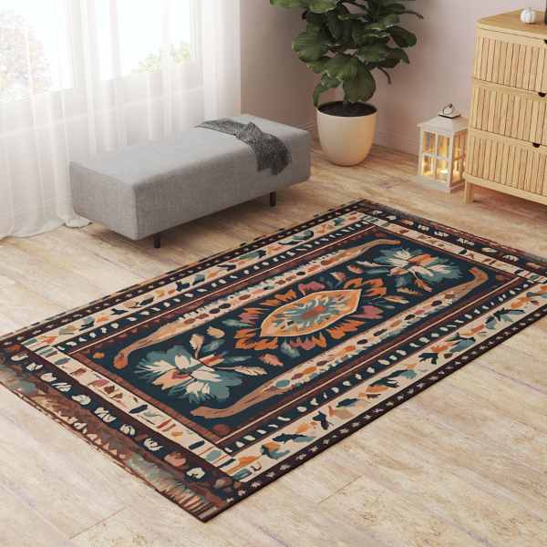Boho Rabbit Mat