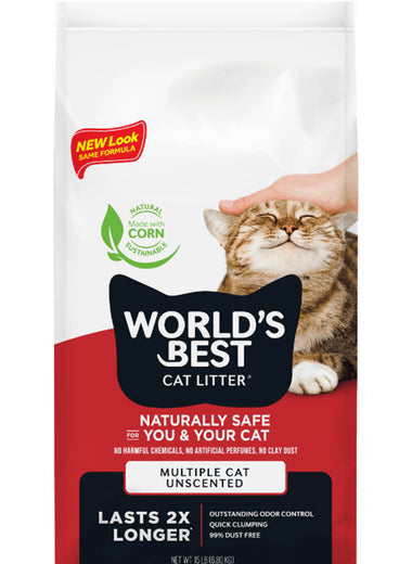 World's Best Cat Litter Multi Cat Unscented