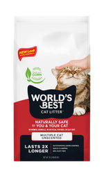 World's Best Cat Litter Multi Cat Unscented (28lb)