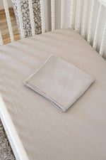 100% Organic Cotton Gauze Muslin Crib Sheet