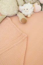 100% Organic Cotton Gauze Muslin Crib Sheet