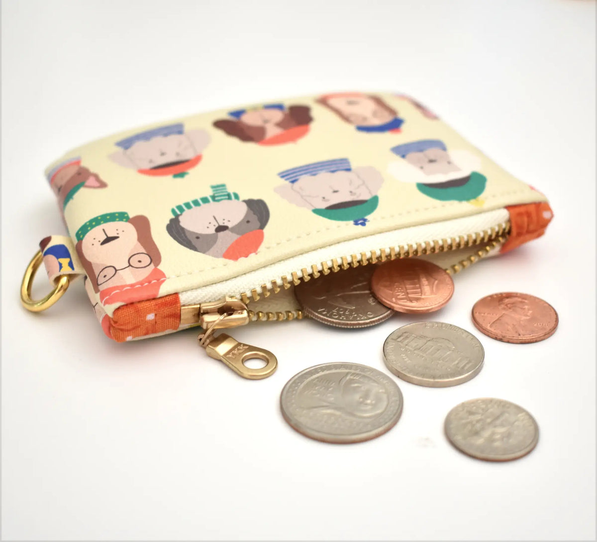 Dog Coin Purse – Cute Zippered Coin Pouch for Dog Lovers